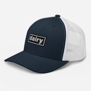 The Tractor Mugs Store Oasis Style Retro Dairy | Trucker Cap Quality Farmers Merch