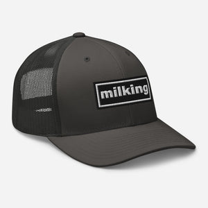 The Tractor Mugs Store Oasis Style Retro Milking | Trucker Cap Quality Farmers Merch