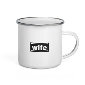 The Tractor Mugs Store Oasis Style Wife | Enamel Mug Quality Farmers Merch