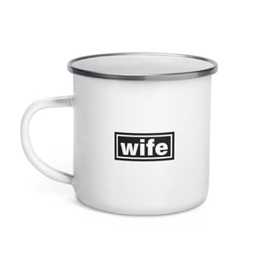 The Tractor Mugs Store Oasis Style Wife | Enamel Mug Quality Farmers Merch