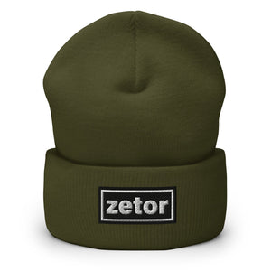 The Tractor Mugs Store Olive OASIS Style 'Zetor' | Cuffed Beanie Quality Farmers Merch