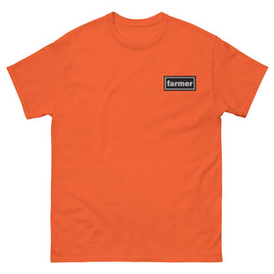 The Tractor Mugs Store Orange / S Oasis Style Farmer Unisex | Classic Tee Embroidered Quality Farmers Merch