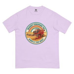 The Tractor Mugs Store Orchid Massey Ferguson 760 Massey Ferguson 760 SIMPLY THE BEST Retro | Unisex Premium T-shirt Quality Farmers Merch