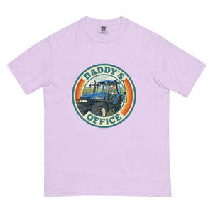 The Tractor Mugs Store Orchid New Holland TM 155 DADDY'S OFFICE Retro | Unisex Premium T-shirt Quality Farmers Merch