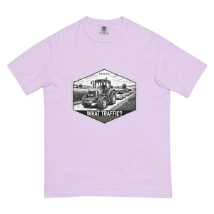 The Tractor Mugs Store Orchid / S John Deere 6930 TRAFFIC WHAT TRAFFIC? Moose | Unisex Premium T-shirt Quality Farmers Merch