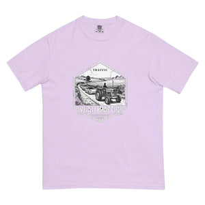 The Tractor Mugs Store Orchid / S Massey Ferguson 135 TRAFFIC WHAT TRAFFIC? Moose | Unisex Premium T-shirt Quality Farmers Merch