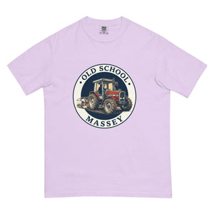 The Tractor Mugs Store Orchid / S Massey Ferguson 3075 OLD SCHOOL MASSEY Engraving | Unisex Premium T-shirt Quality Farmers Merch