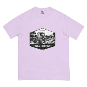 The Tractor Mugs Store Orchid / S Massey Ferguson 3075 TRAFFIC WHAT TRAFFIC? Moose | Unisex Premium T-shirt Quality Farmers Merch