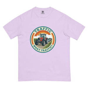 The Tractor Mugs Store Orchid / S Massey Ferguson 3075 TRAFFIC WHAT TRAFFIC? Retro | Unisex Premium T-shirt Quality Farmers Merch
