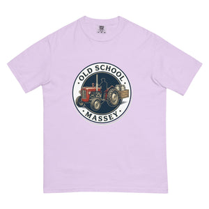 The Tractor Mugs Store Orchid / S Massey Ferguson 35X OLD SCHOOL MASSEY Engraving | Unisex Premium T-shirt Quality Farmers Merch