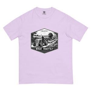The Tractor Mugs Store Orchid / S Massey Ferguson 35X TRAFFIC WHAT TRAFFIC? Moose | Unisex Premium T-shirt Quality Farmers Merch