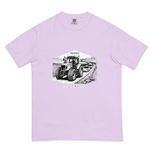 The Tractor Mugs Store Orchid / S Massey Ferguson 6480 TRAFFIC WHAT TRAFFIC? Moose | Unisex Premium T-shirt Quality Farmers Merch