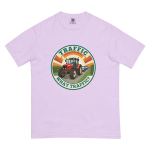 The Tractor Mugs Store Orchid / S Massey Ferguson 6480 TRAFFIC WHAT TRAFFIC? Retro | Unisex Premium T-shirt Quality Farmers Merch