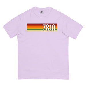 The Tractor Mugs Store Orchid / S Retro Stripes 7810 | Unisex Premium T-shirt Quality Farmers Merch