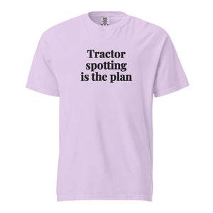 The Tractor Mugs Store Orchid / S Tractor Spotting Is the Plan | Unisex Premium T-shirt Quality Farmers Merch