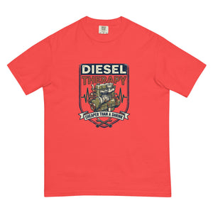 The Tractor Mugs Store Paprika / S Diesel Therapy | Unisex Premium T-shirt Quality Farmers Merch