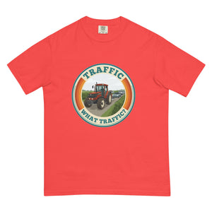 The Tractor Mugs Store Paprika / S FIATAGRI F140 TRAFFIC WHAT TRAFFIC? Retro | Unisex Premium T-shirt Quality Farmers Merch