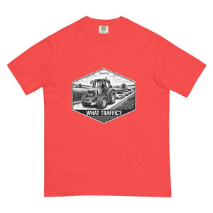 The Tractor Mugs Store Paprika / S John Deere 6930 TRAFFIC WHAT TRAFFIC? Moose | Unisex Premium T-shirt Quality Farmers Merch