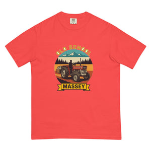 The Tractor Mugs Store Paprika / S Massey Ferguson 135 OLD SCHOOL MASSEY Outdoor | Unisex Premium T-shirt Quality Farmers Merch