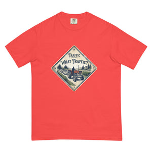 The Tractor Mugs Store Paprika / S Massey Ferguson 135 TRAFFIC WHAT TRAFFIC? Heritage | Unisex Premium T-shirt Quality Farmers Merch