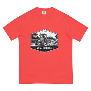 The Tractor Mugs Store Paprika / S Massey Ferguson 3075 TRAFFIC WHAT TRAFFIC? Moose | Unisex Premium T-shirt Quality Farmers Merch