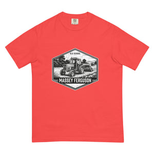 The Tractor Mugs Store Paprika / S Massey Ferguson 390T OLD SCHOOL MASSEY FERGUSON Moose | Unisex Premium T-shirt Quality Farmers Merch