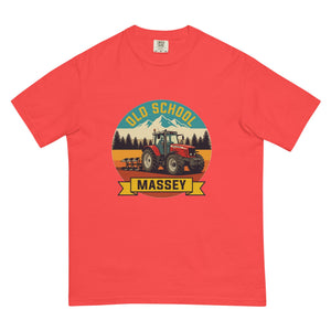 The Tractor Mugs Store Paprika / S Massey Ferguson 6480 OLD SCHOOL MASSEY Outdoor | Unisex Premium T-shirt Quality Farmers Merch