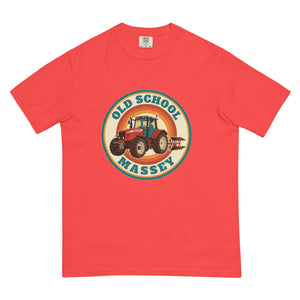 The Tractor Mugs Store Paprika / S Massey Ferguson 6480 OLD SCHOOL MASSEY Retro | Unisex Premium T-shirt Quality Farmers Merch