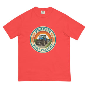 The Tractor Mugs Store Paprika / S New Holland TM 155 TRAFFIC WHAT TRAFFIC? Retro | Unisex Premium T-shirt Quality Farmers Merch