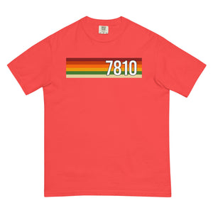 The Tractor Mugs Store Paprika / S Retro Stripes 7810 | Unisex Premium T-shirt Quality Farmers Merch