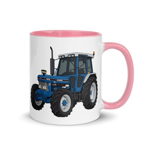 The Tractor Mugs Store Pink / 11 oz Ford 7810 | Mug with Color Inside Quality Farmers Merch