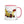 The Tractor Mugs Store Pink JCB 3C II Backhoe | Mug with Color Inside Quality Farmers Merch