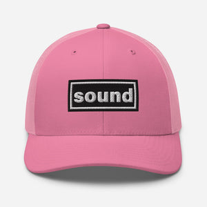 The Tractor Mugs Store Pink Oasis Style Retro Sound | Trucker Cap Quality Farmers Merch