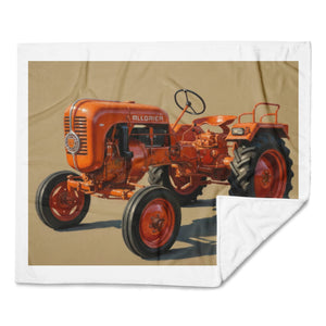The Tractor Mugs Store Porsche Diesel A111 Oil Painting | Throw Blanket Quality Farmers Merch