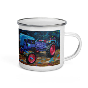 The Tractor Mugs Store Porsche Diesel A111 Splash Art | Enamel Mug Quality Farmers Merch
