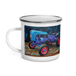 The Tractor Mugs Store Porsche Diesel A111 Splash Art | Enamel Mug Quality Farmers Merch