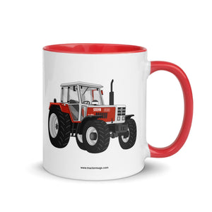 The Tractor Mugs Store Red / 11 oz Steyr 8130 | Mug with Color Inside Quality Farmers Merch
