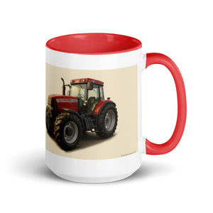 The Tractor Mugs Store Red / 15 oz McCormick MTX 150 Signature Edition Oil Painting | Mug with Color Inside Quality Farmers Merch