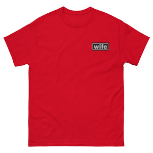 The Tractor Mugs Store Red / S 'OASIS' Wife Unisex Classic Tee Quality Farmers Merch