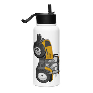 The Tractor Mugs Store Renault 620 RZ | Stainless steel water bottle with a straw lid Quality Farmers Merch