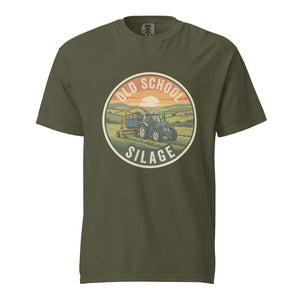 The Tractor Mugs Store Sage / S Ford 7810 Old School Silage | Unisex Premium T-shirt Quality Farmers Merch