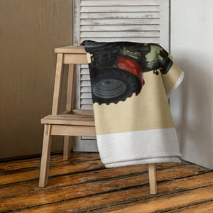 The Tractor Mugs Store SAME Explorer 105 (Stage V) Oil Painting | Towel Quality Farmers Merch