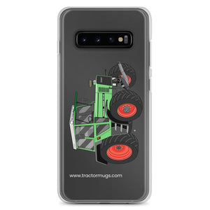The Tractor Mugs Store Samsung Galaxy S10+ Fendt 310 LSA  |  Clear Case for Samsung® Quality Farmers Merch