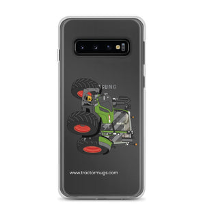 The Tractor Mugs Store Samsung Galaxy S10 Fendt Vario 313 | Clear Case for Samsung® Quality Farmers Merch