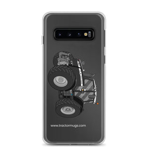 The Tractor Mugs Store Samsung Galaxy S10 Massey Ferguson 7726S Black Beauty | Clear Case for Samsung® Quality Farmers Merch