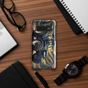 The Tractor Mugs Store Samsung Galaxy S10 New Holland TM 155  | Art Deco Tough case for Samsung® Quality Farmers Merch