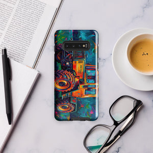The Tractor Mugs Store Samsung Galaxy S10 Plus MB TRAC 1100 | Splash Art Tough case for Samsung® Quality Farmers Merch