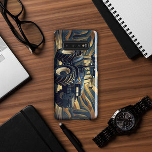 The Tractor Mugs Store Samsung Galaxy S10 Plus New Holland TM 155  | Art Deco Tough case for Samsung® Quality Farmers Merch
