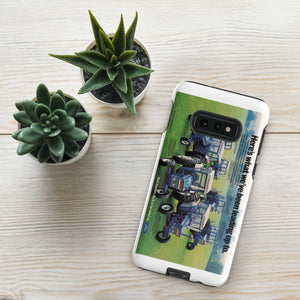The Tractor Mugs Store Samsung Galaxy S10e Ford '000 Series Advert | Tough case for Samsung® Quality Farmers Merch