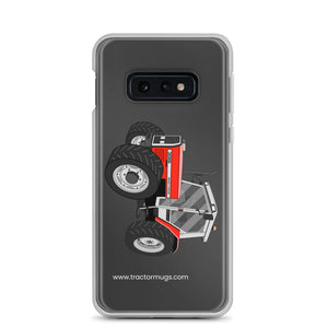 The Tractor Mugs Store Samsung Galaxy S10e Massey Ferguson 3085 | Clear Case for Samsung® Quality Farmers Merch